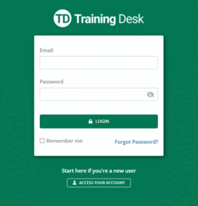 Training Desk - Tailored First Aid