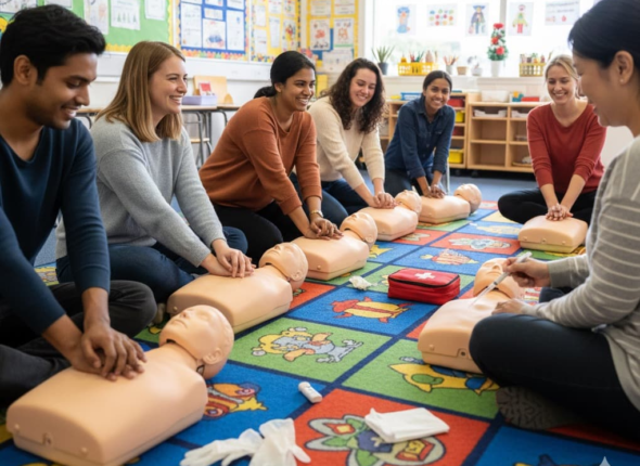 CPR and Anaphylaxis Combined Schools Course (RAMOAP)