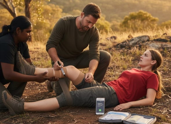 Snake bite first aid, nsw australia